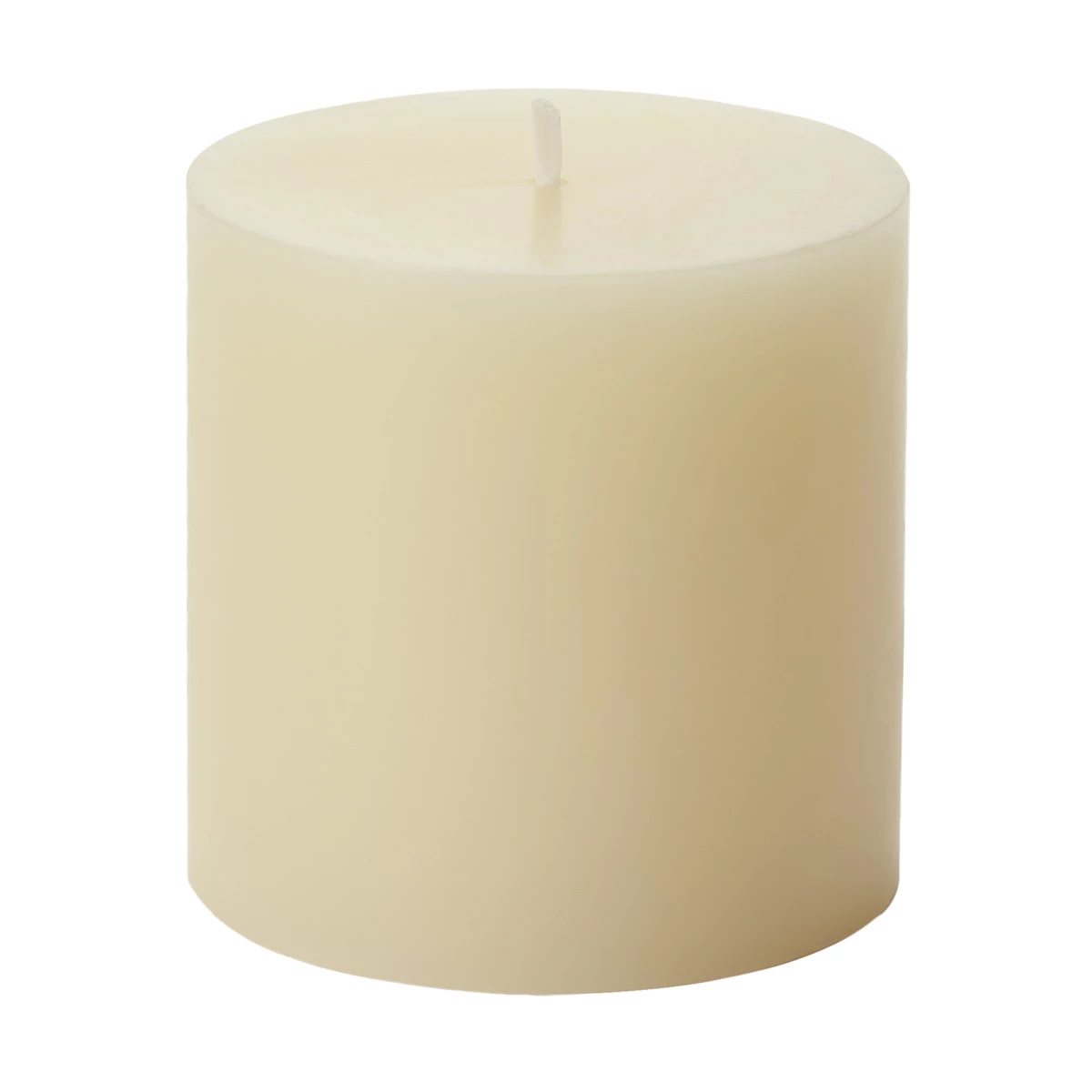 3x3 Ivory Pillar Candle
