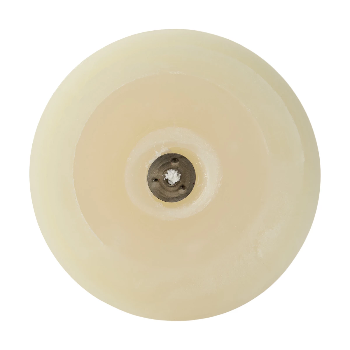 3x3 Ivory Pillar Candle - Image 3