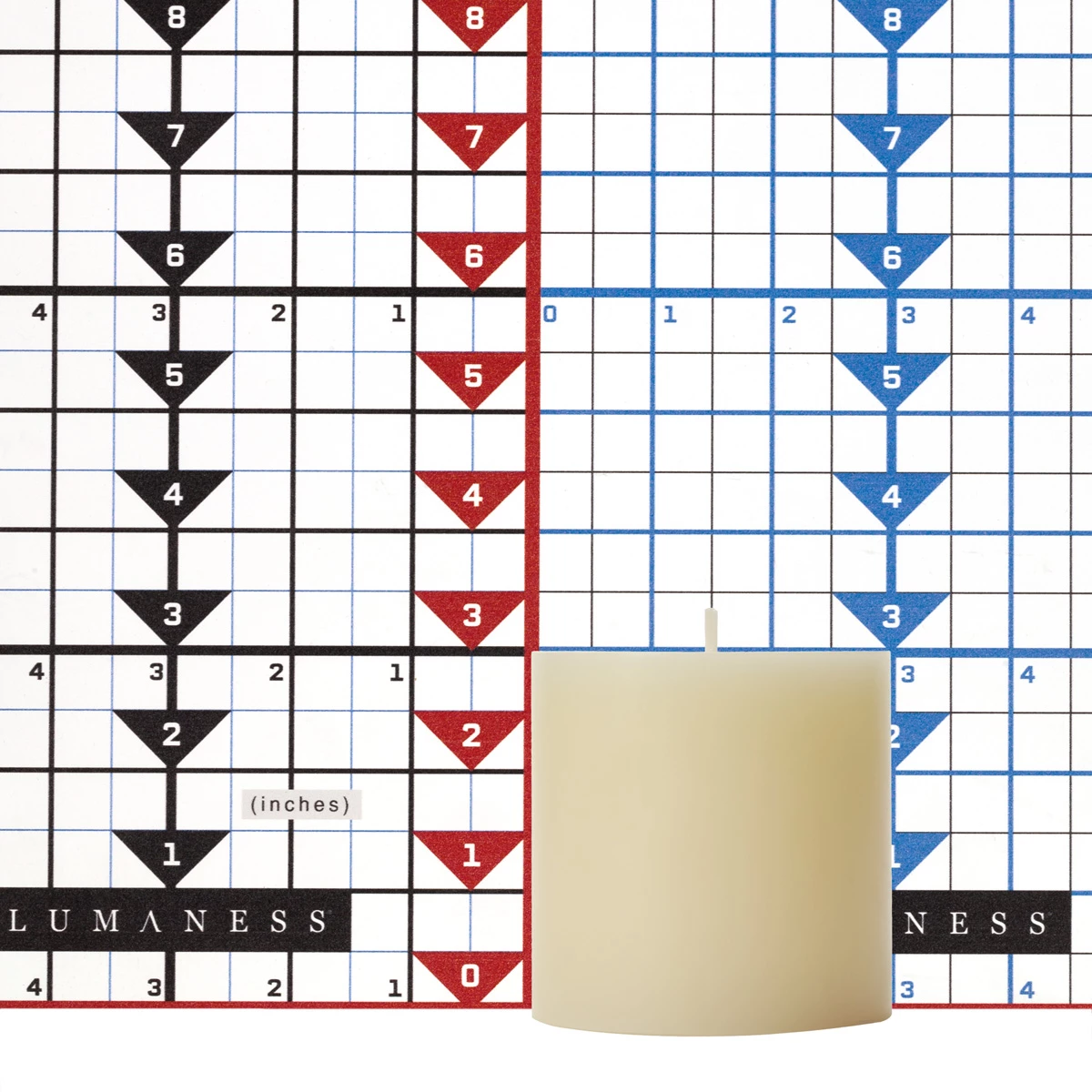 3x3 Ivory Pillar Candle - Image 4