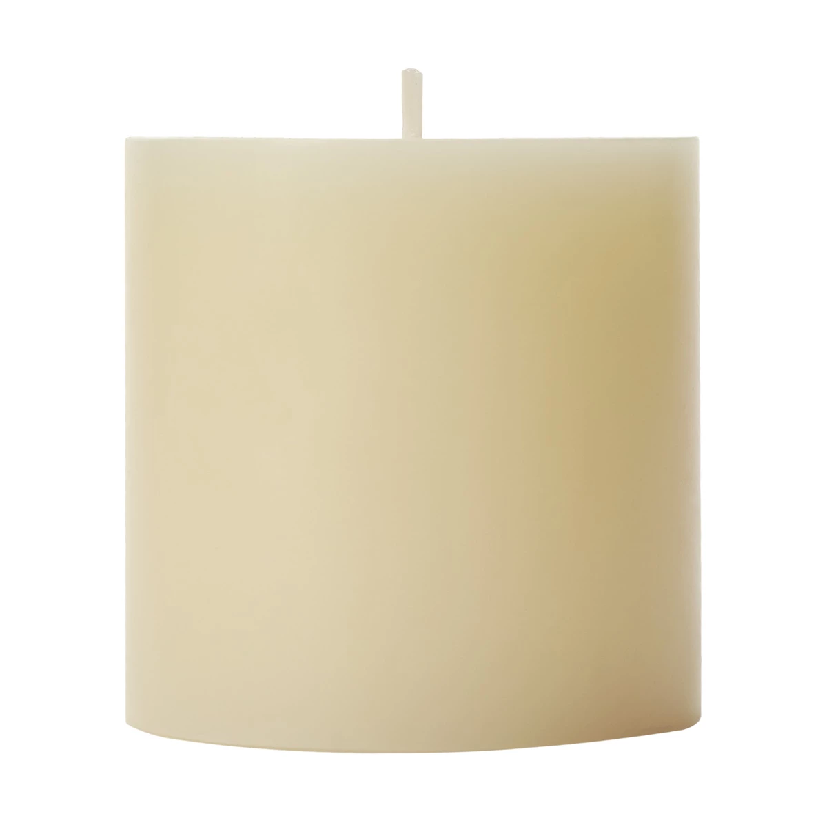 3x3 Ivory Pillar Candle - Image 5