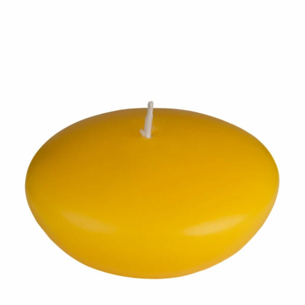 3 Inch Yellow Floating Candles - Image 7