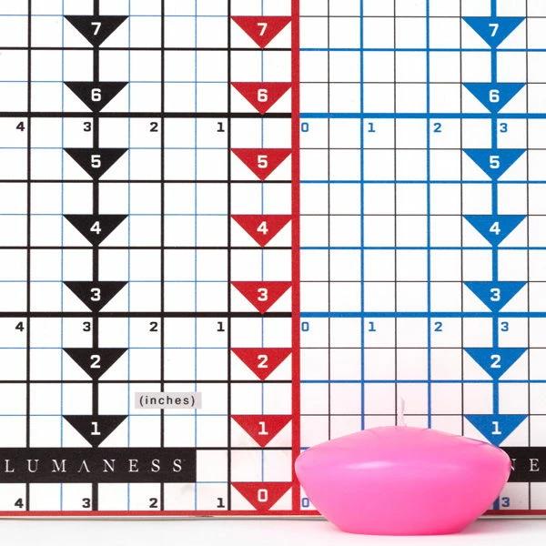 3 Inch Hot Pink Floating Candles - Image 2