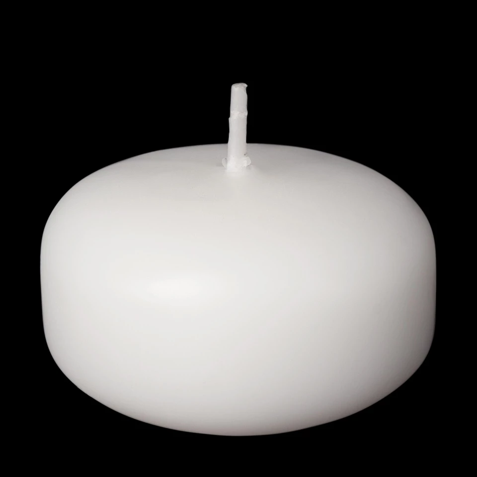 2 Inch White Floating Candles - Image 3