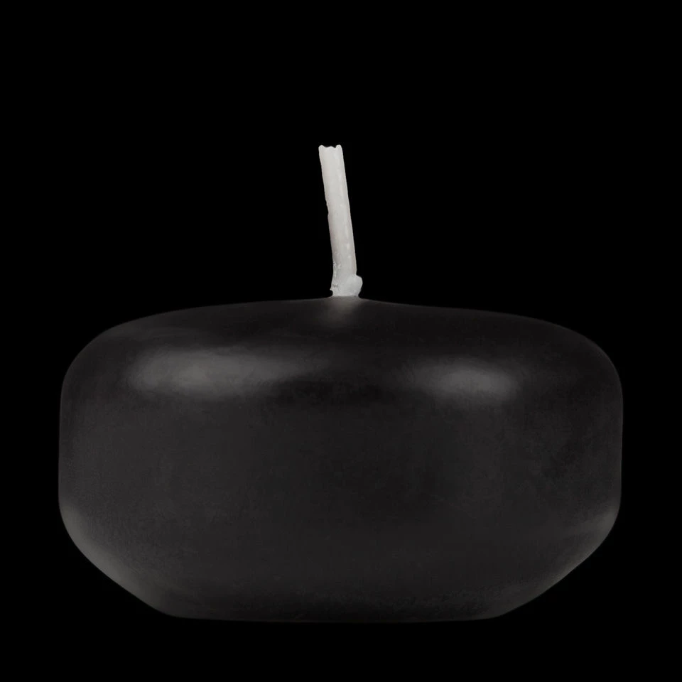 2 Inch Black Floating Candles - Image 4