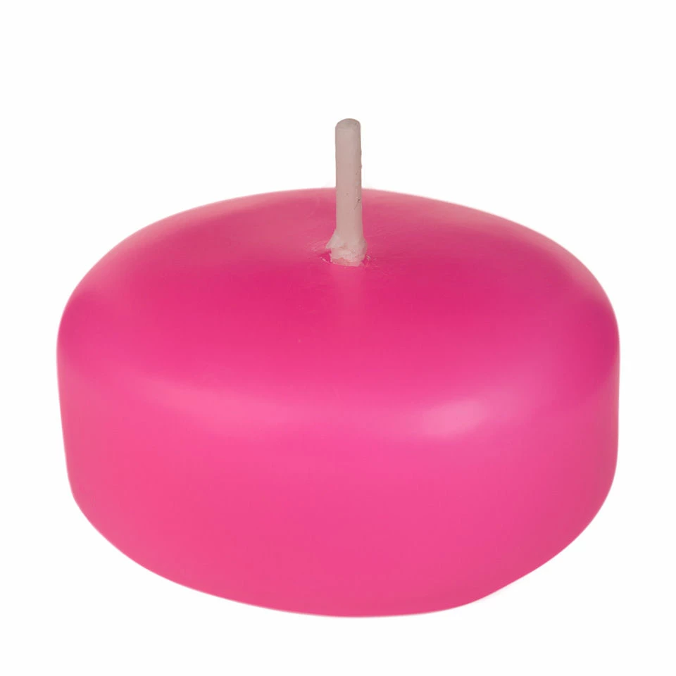 2 Inch Hot Pink Floating Candles - Image 7