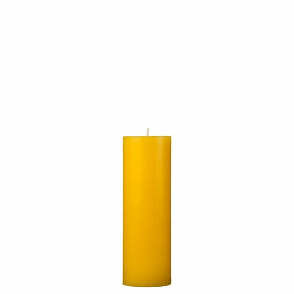 2x6 Yellow Pillar Candle - Image 9