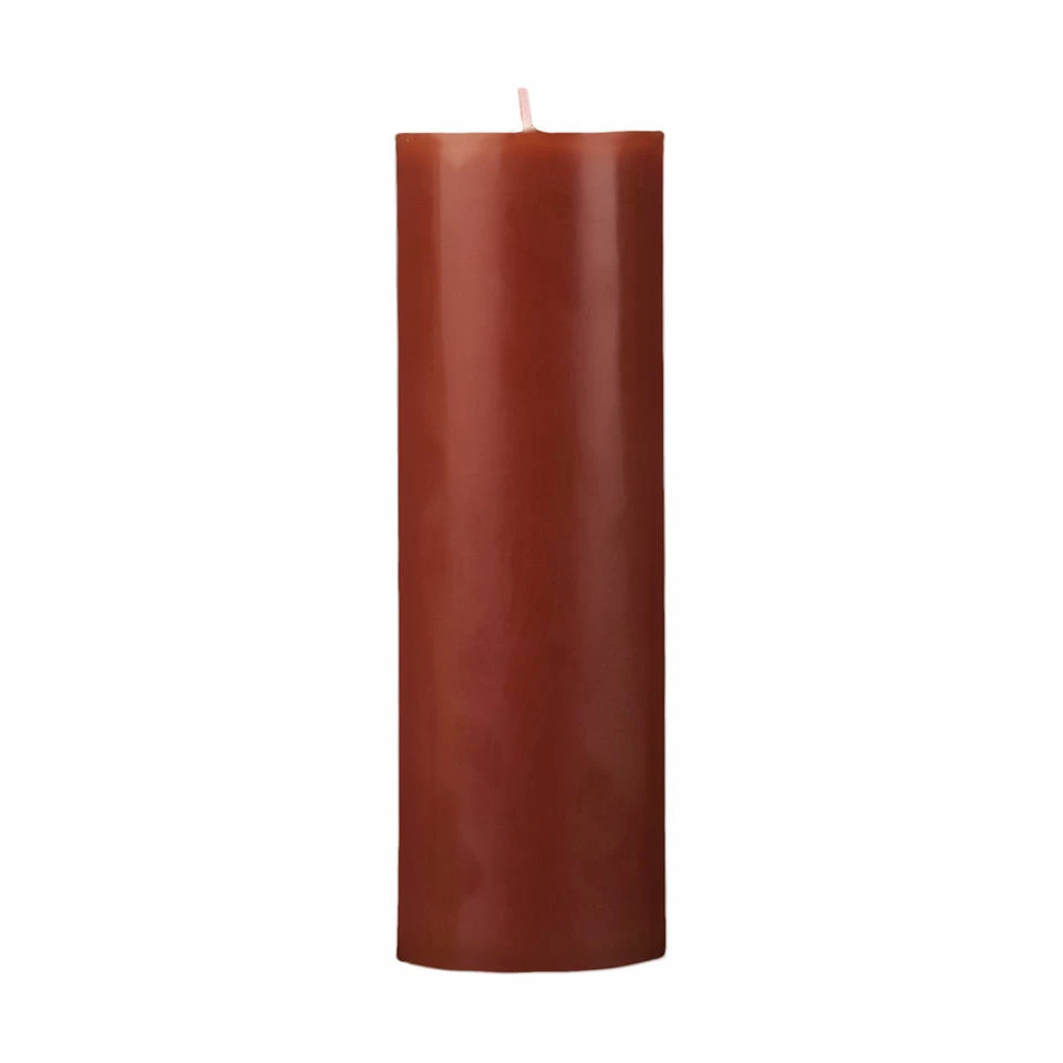 2x6 Brown Pillar Candle - Image 9