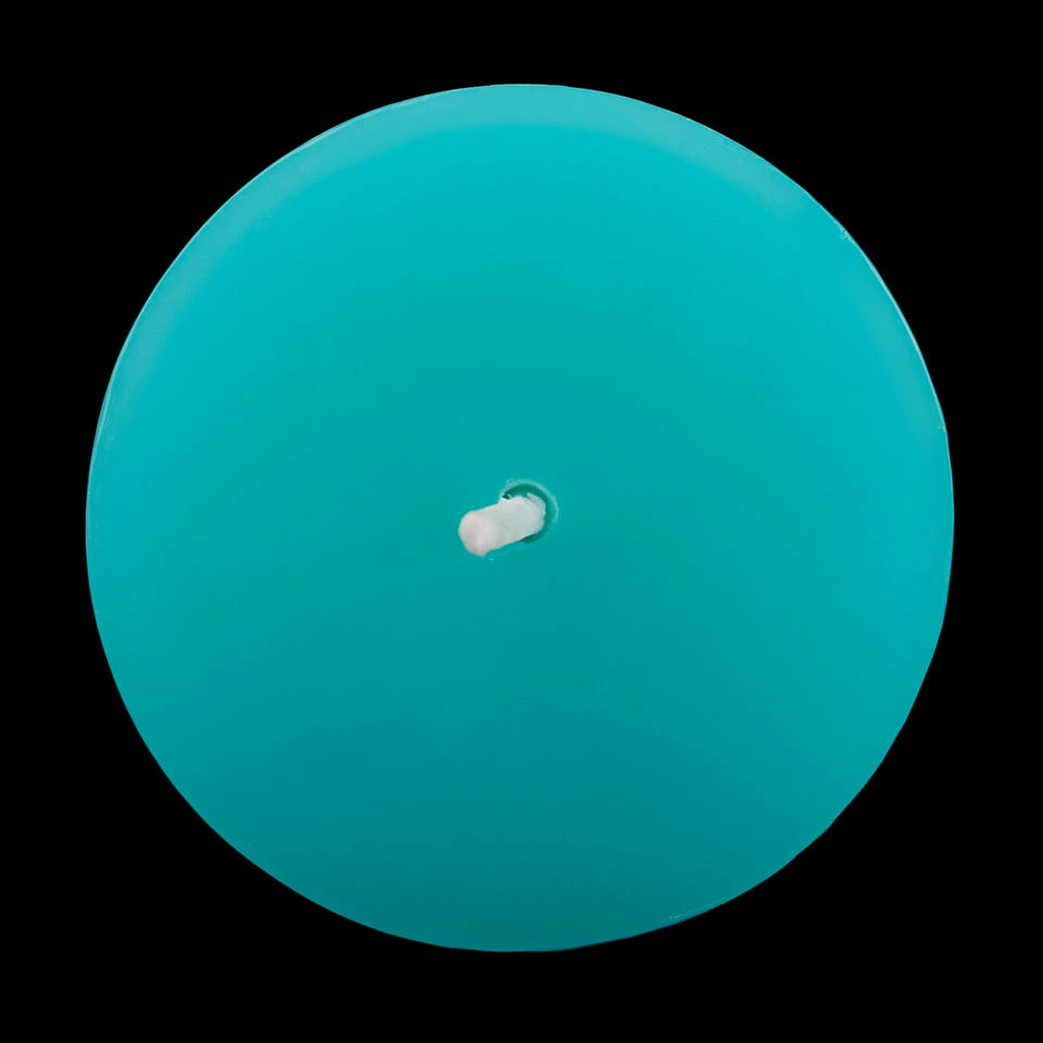 2x6 Turquoise Pillar Candle - Image 8
