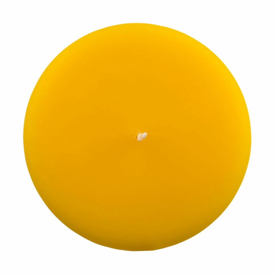 3x4 Yellow Pillar Candle - Image 3