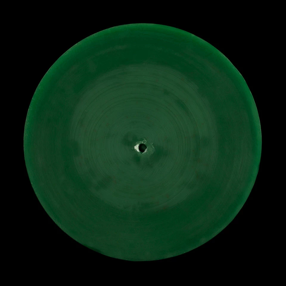 3x4 Green Pillar Candle