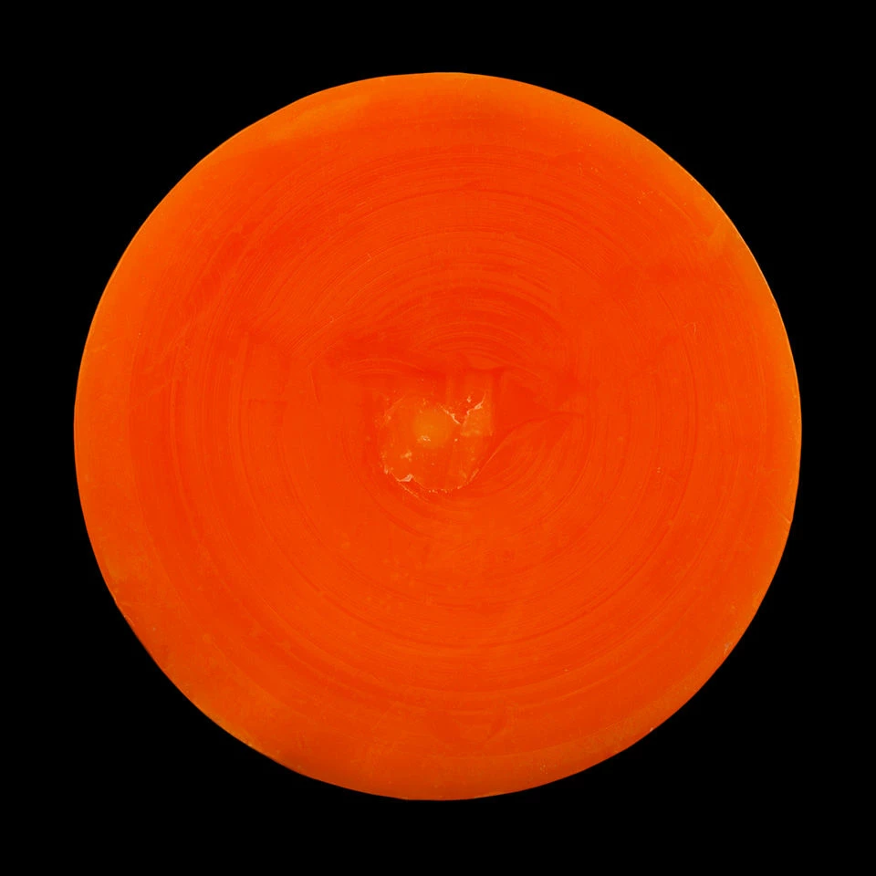 3x6 Orange Pillar Candle