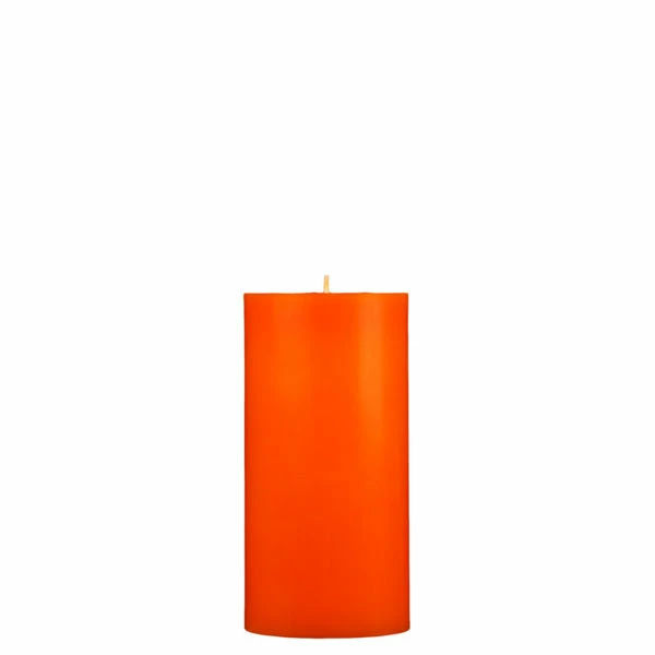 3x6 Orange Pillar Candle - Image 9