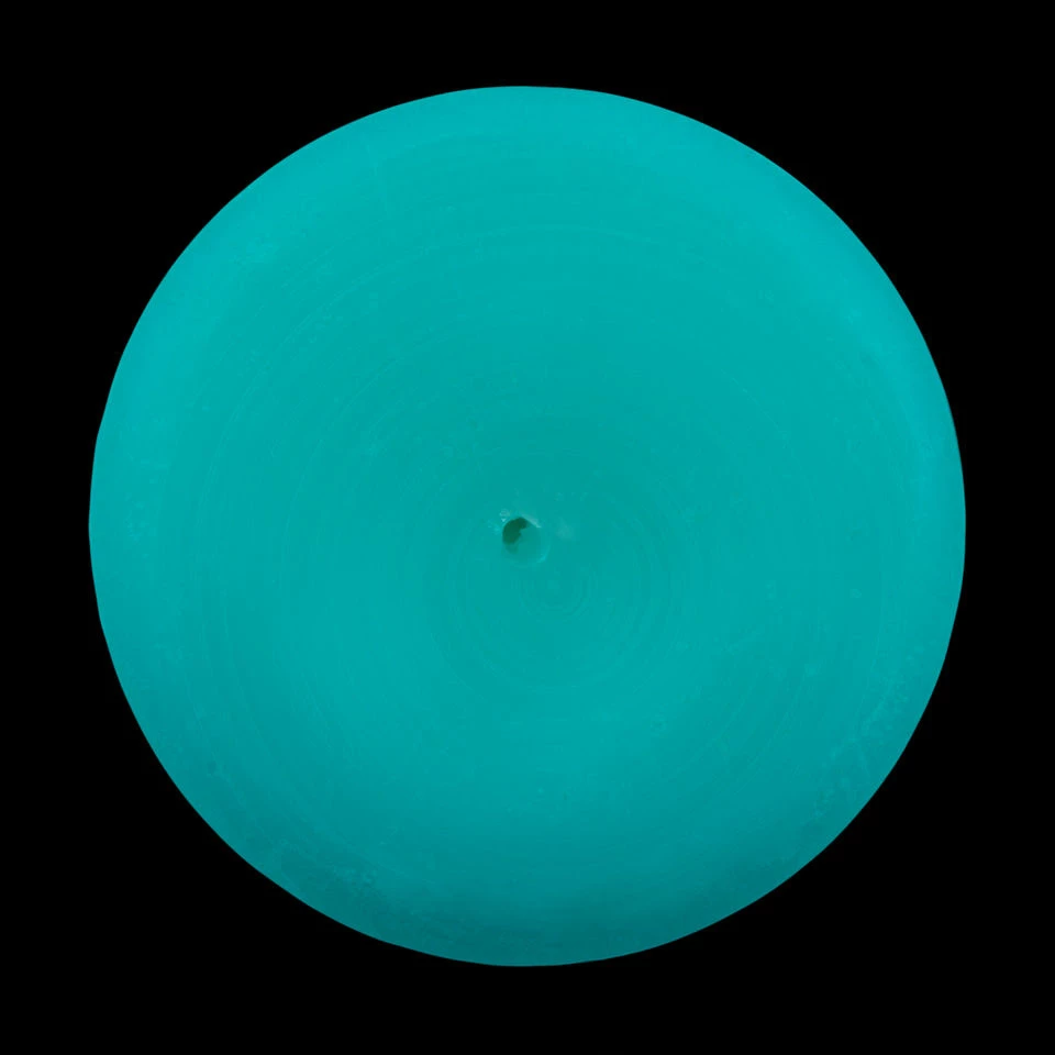 3x9 Turquoise Pillar Candle