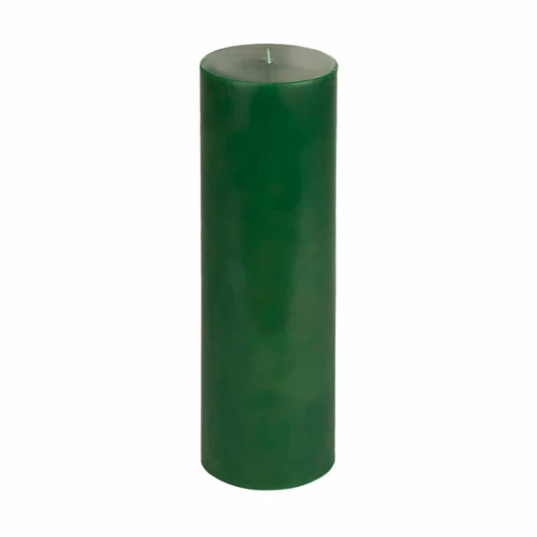 4x12 Green Pillar Candle - Image 3