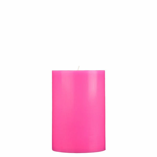 4x6 Hot Pink Pillar Candle - Image 9