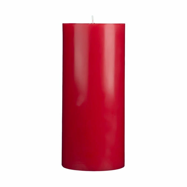4x9 Red Pillar Candle - Image 10