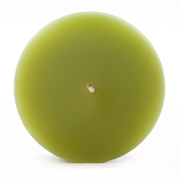 3x4 Green Pillar Candle - Image 4
