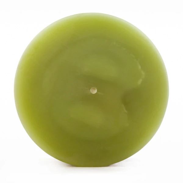 3x4 Green Pillar Candle - Image 5