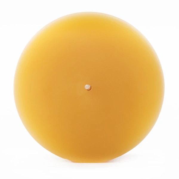 3x6 Yellow Pillar Candle - Image 4