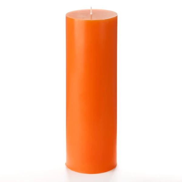 3x9 Orange Pillar Candle 3 3x9 Orange Pillar Candle - Image 3