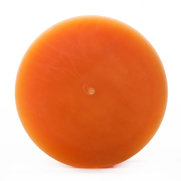3x9 Orange Pillar Candle 5 3x9 Orange Pillar Candle - Image 5