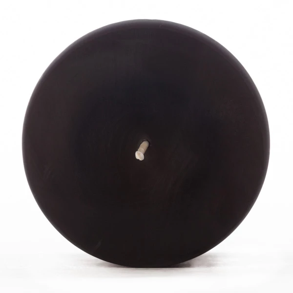 4x6 Black Pillar Candle - Image 4