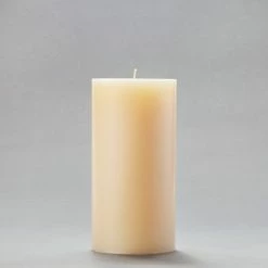 4x8 Ivory Pillar Candle
