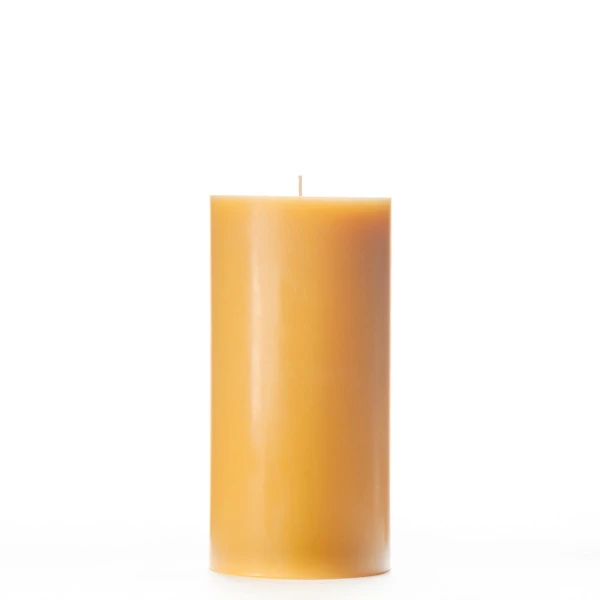 4x8 Yellow Pillar Candle