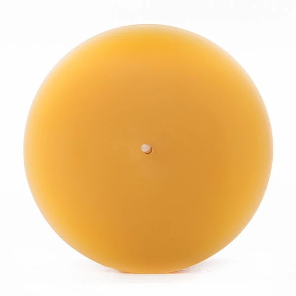 4x8 Yellow Pillar Candle - Image 4