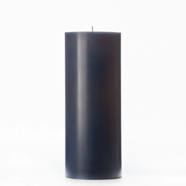 4x10 Blue Pillar Candle