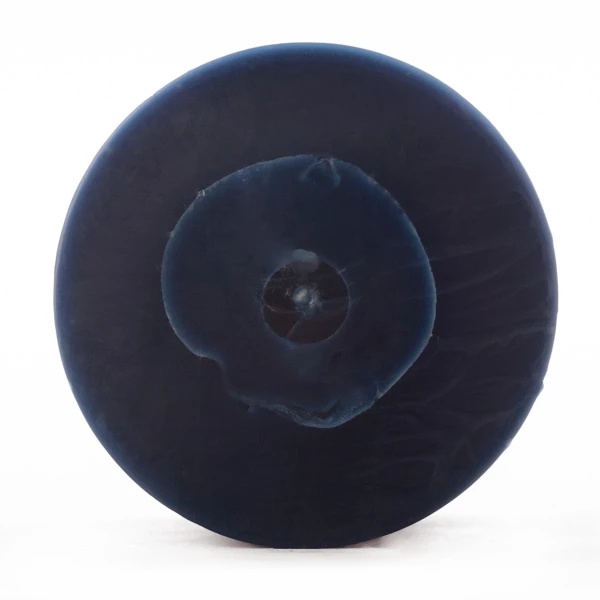 4x10 Blue Pillar Candle - Image 5