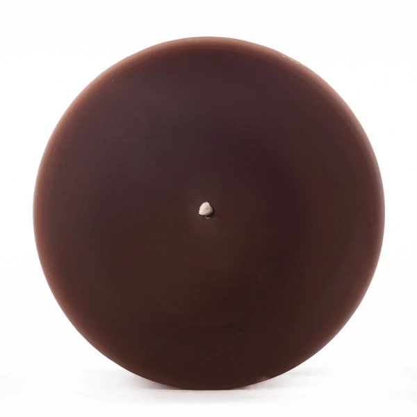 4x10 Brown Pillar Candle - Image 4