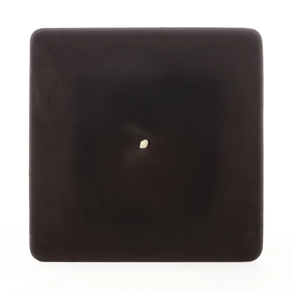 3x3x4 Black Square Pillar Candle - Image 4