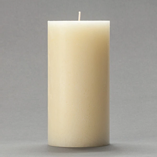 3x6 Ivory Frosted Pillar Candle 1 3x6 Ivory Frosted Pillar Candle