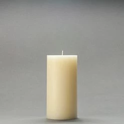 3x6 Ivory Frosted Pillar Candle 9 3x6 Ivory Frosted Pillar Candle -Candle4Less store lg item 2211 1