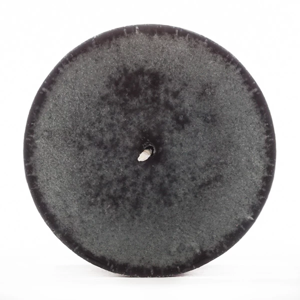 4x8 Black Frosted Pillar Candle - Image 3