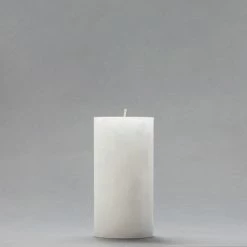 3x6 White Chunky Pillar Candle