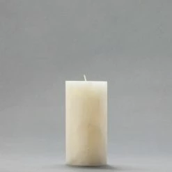 3x6 Ivory Chunky Pillar Candle