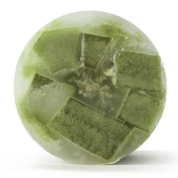 3x6 Green Chunky Pillar Candle - Image 4