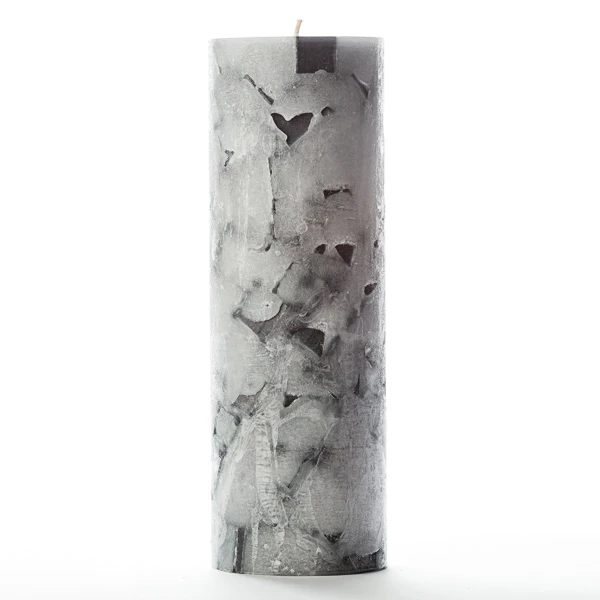 3x9 Black Chunky Pillar Candle 1 3x9 Black Chunky Pillar Candle