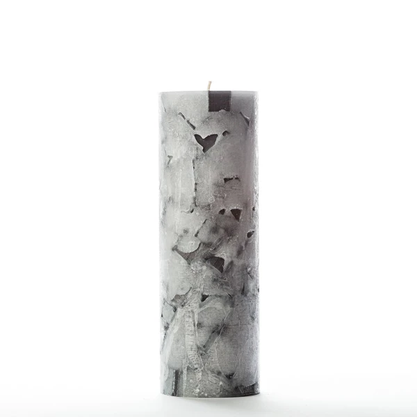 3x9 Black Chunky Pillar Candle 5 3x9 Black Chunky Pillar Candle - Image 5