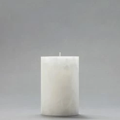 4x6 White Chunky Pillar Candle