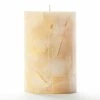 4x6 Yellow Chunky Pillar Candle