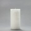 4x8 White Chunky Pillar Candle