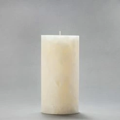 4x8 Ivory Chunky Pillar Candle