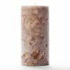 4x8 Brown Chunky Pillar Candle
