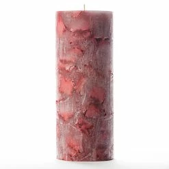 4x10 Red Chunky Pillar Candle