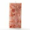 3x3x6 Orange Chunky Square Pillar Candle