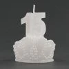 Quinceanera White Tiara Candle