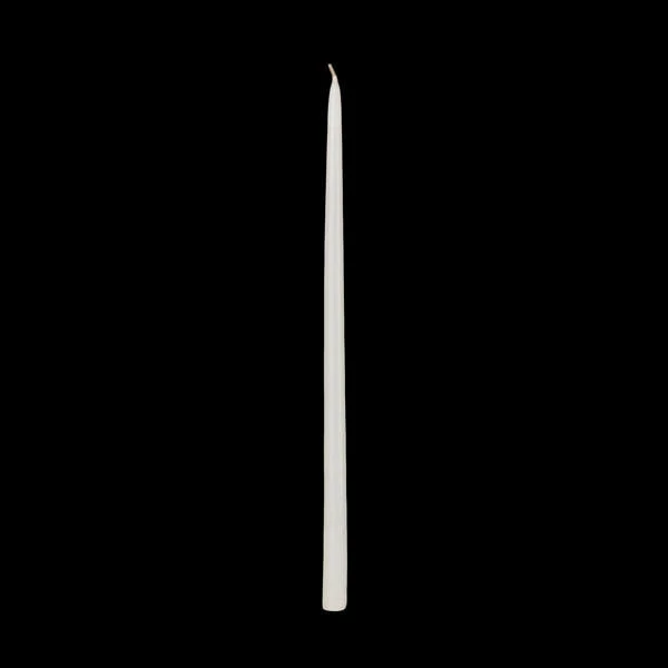 18 Inch White Taper Candle - Image 3